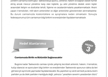 Camiamızda Birlik ve Bütünlük Sağlanacaktır