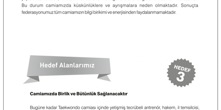 Camiamızda Birlik ve Bütünlük Sağlanacaktır