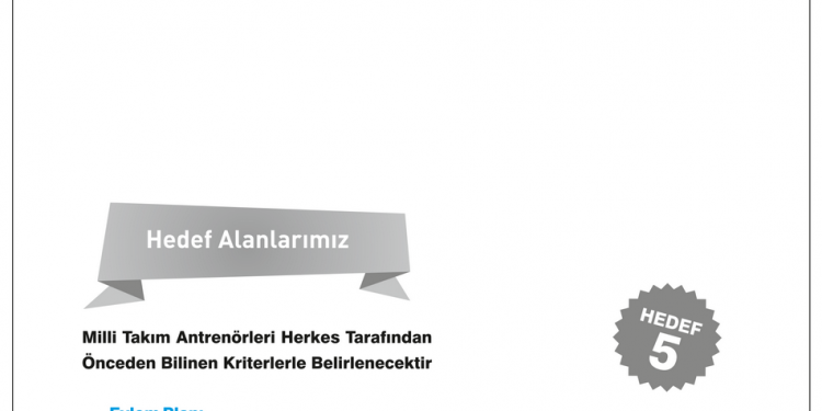 Milli Takım Antrenörleri Önceden İlan Edilen Kriterlere Göre Belirlenecektir