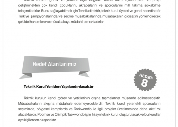 Teknik Kurul Yeniden Yapılandırılacaktır