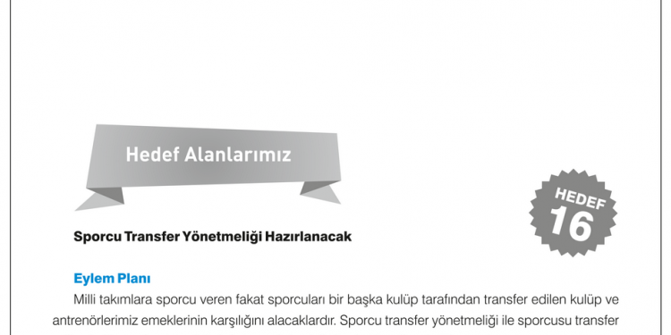 Sporcu Transfer Yönetmeliği Hazırlanacak