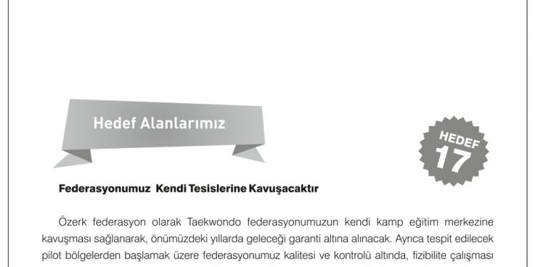 Federasyonumuz Kendi Tesislerine Kavuşacaktır