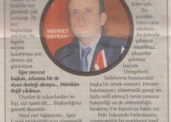 Basından – Atilla TÜRKER (HABERTÜRK)